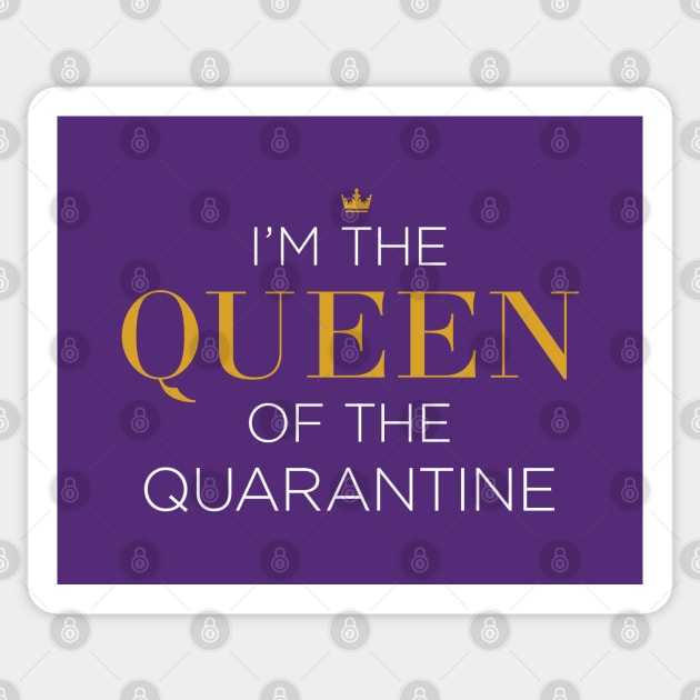 Queen of the Quarantine - Six the Musical Sticker by redesignBroadway